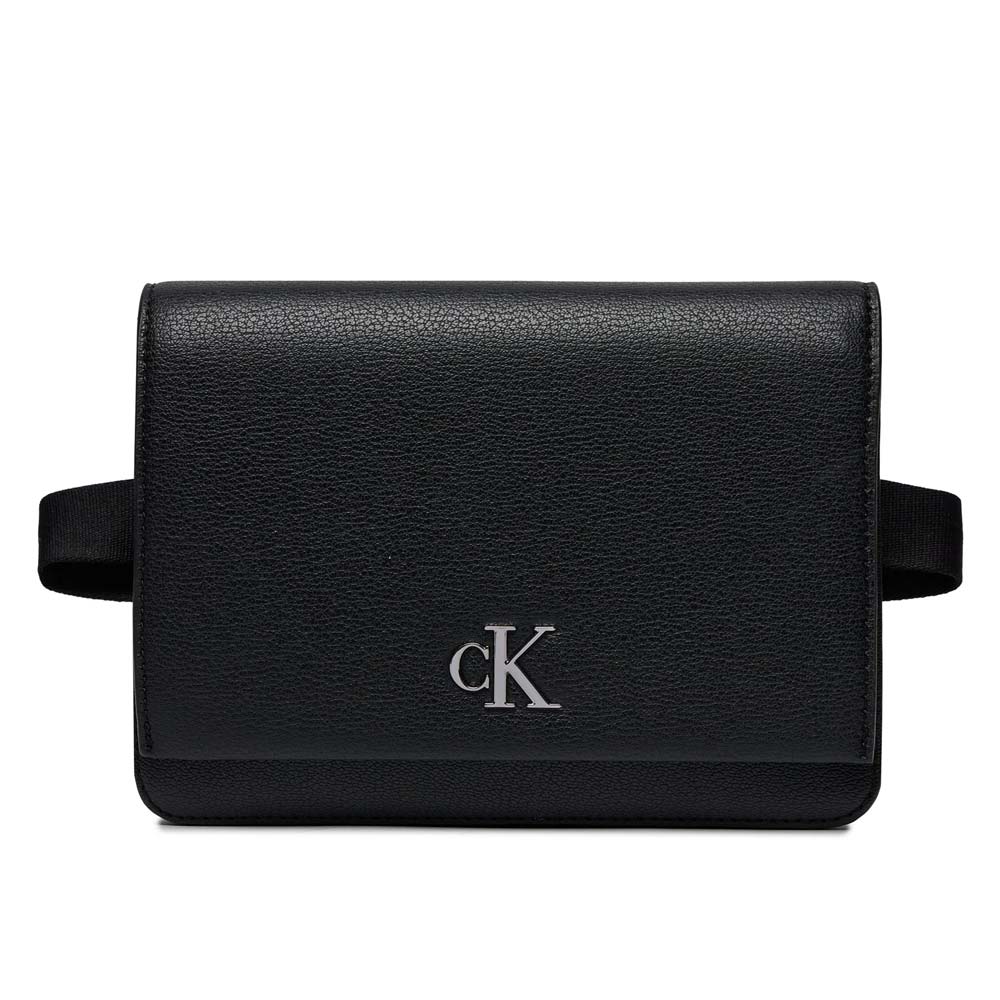 Minimal Monogram Bag - Black