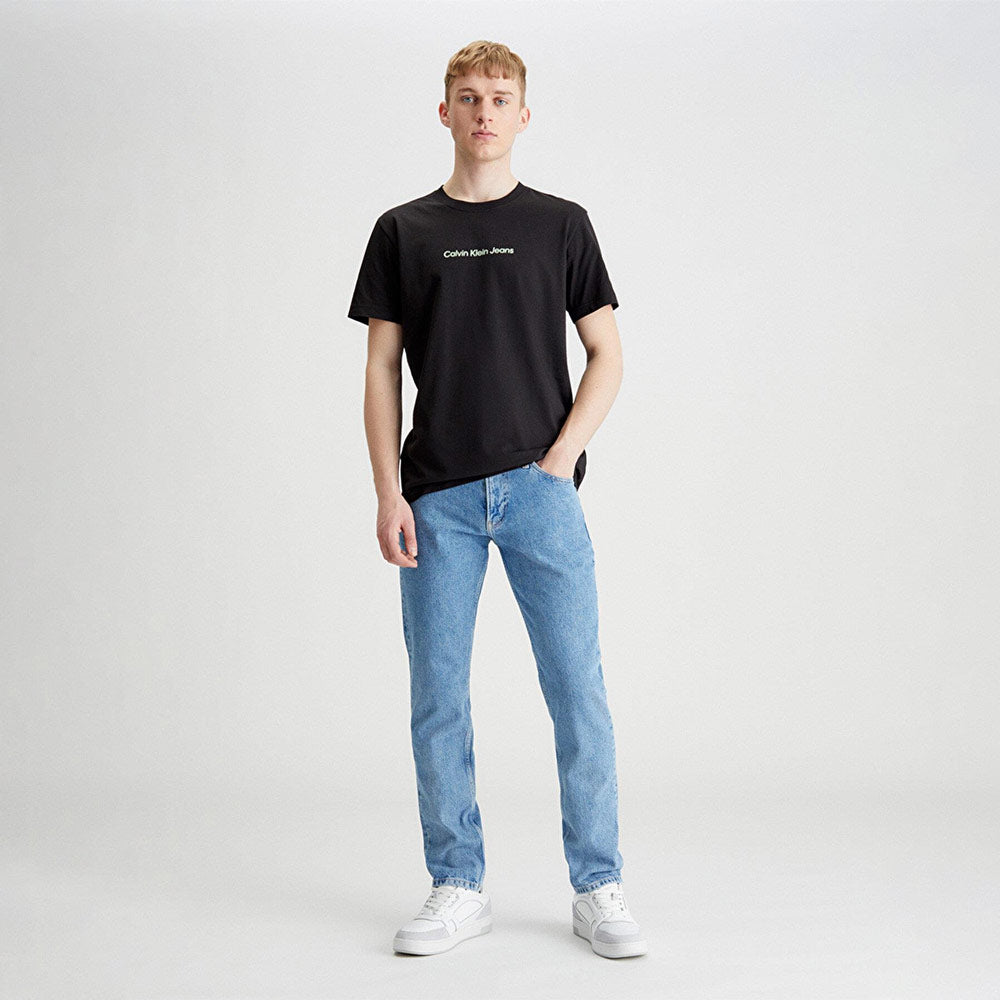 Mirrored Ck Logo T-Shirt - Black