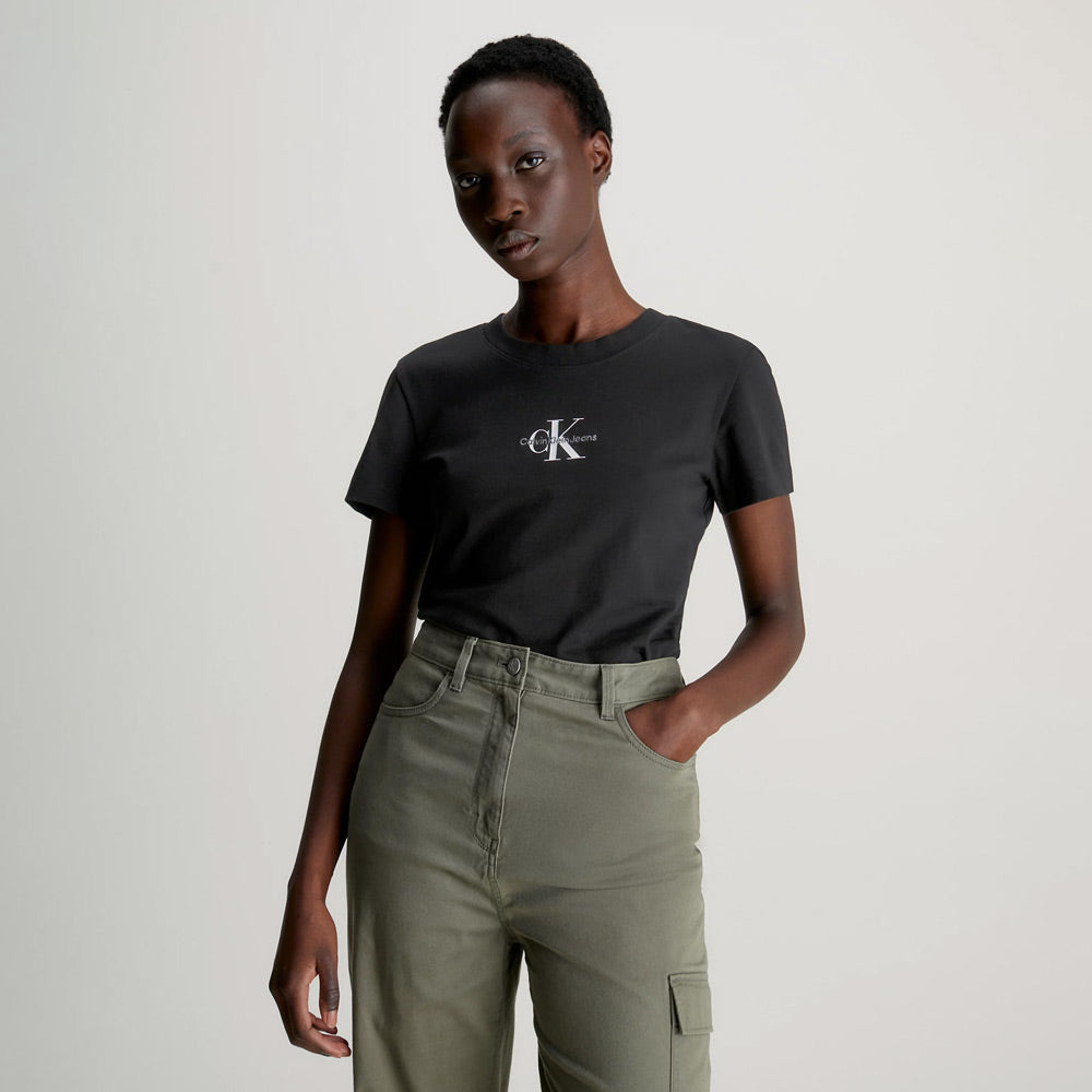 Monologo Slim T-Shirt - Black