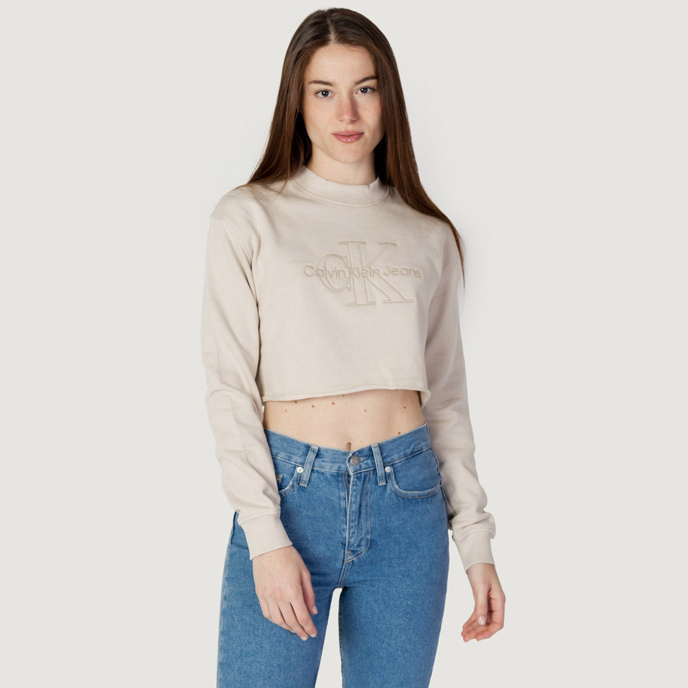 Monologo Sweatshirt - Beige