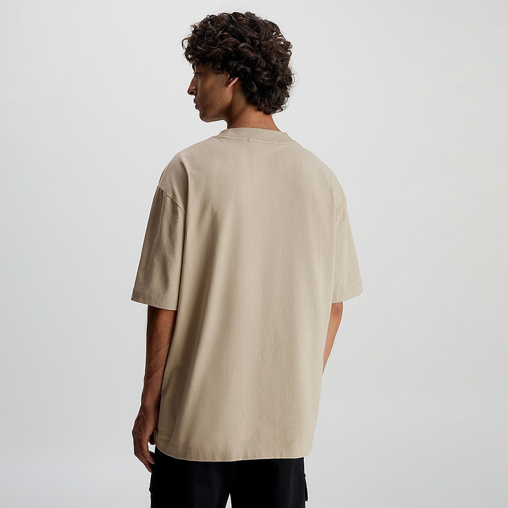 Multi Logo T-Shirt - Taupe