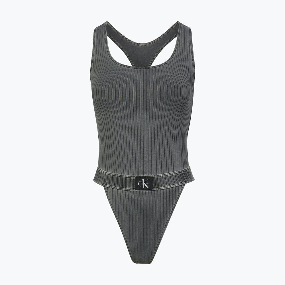 Authentic Racer Swimsuit - Grey