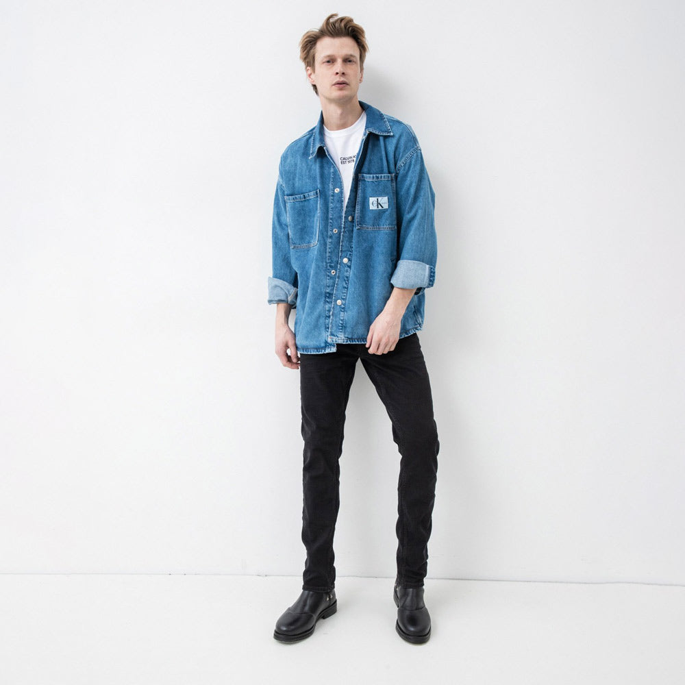 Oversized Overshirt - Denim Medium