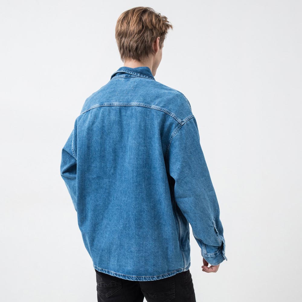 Oversized Overshirt - Denim Medium