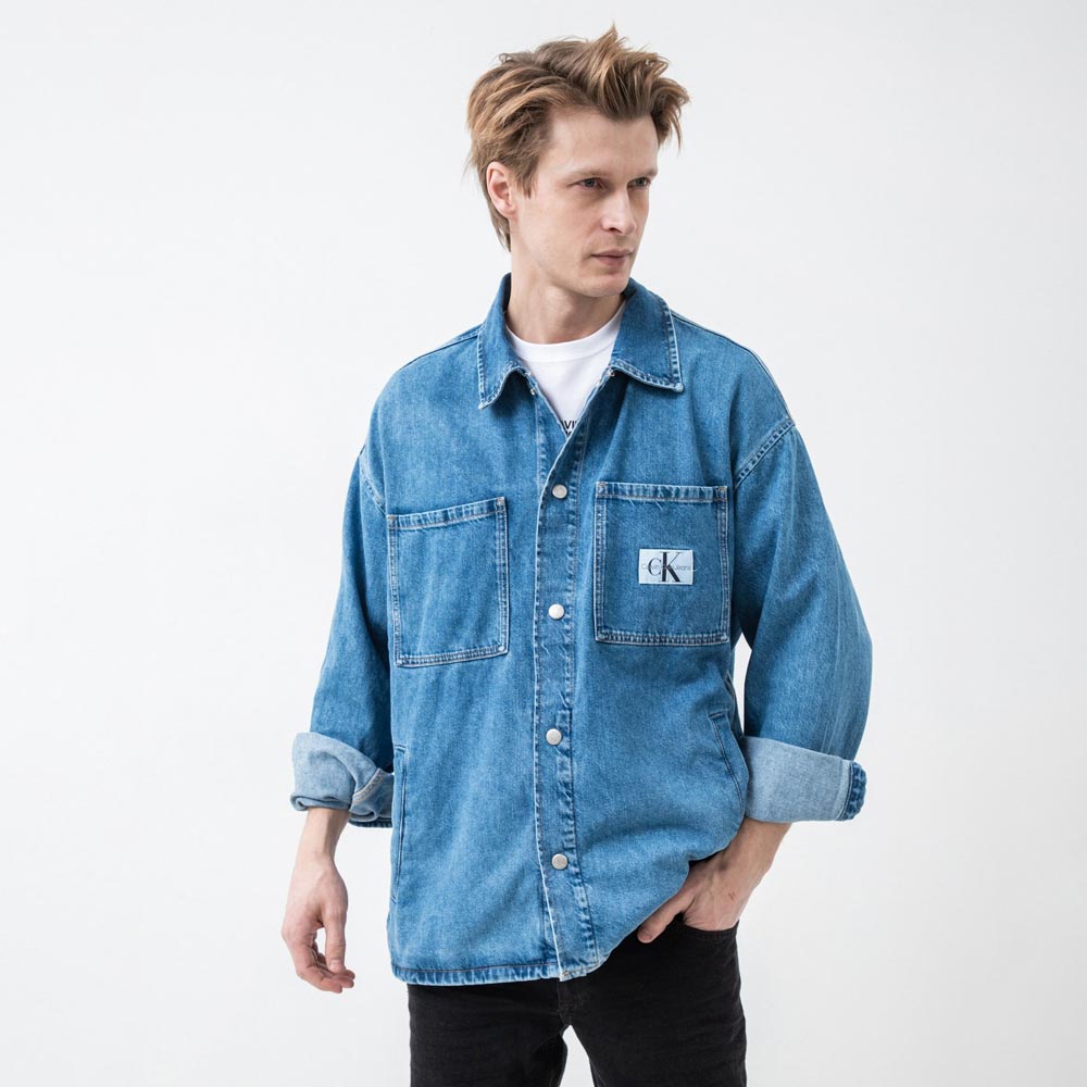 Oversized Overshirt - Denim Medium