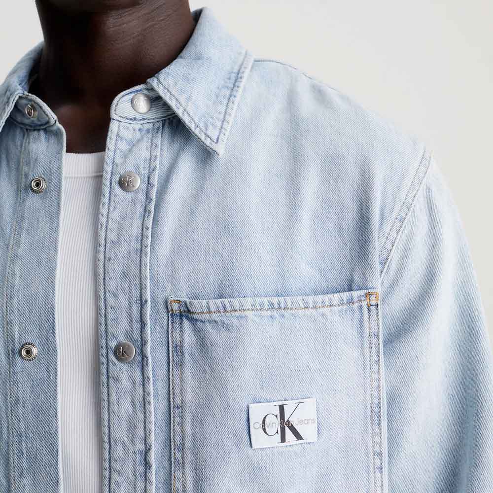 Regular Linear Shirt - Denim Light