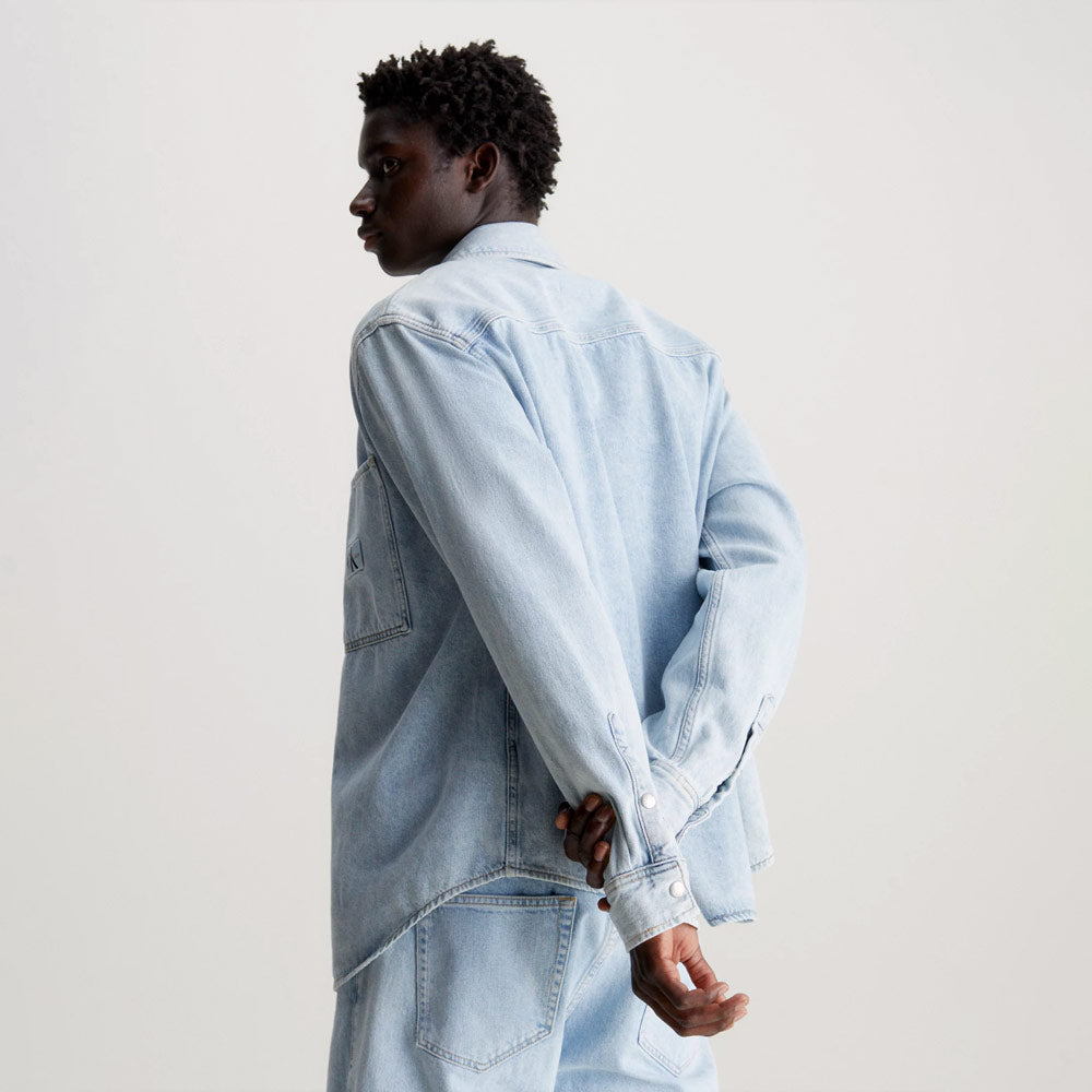Regular Linear Shirt - Denim Light
