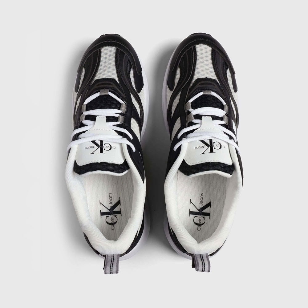 Retro Tennis Sneaker - Black Multi