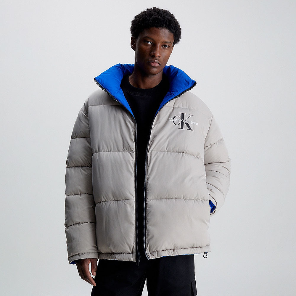 Reversible 90S Puffer - Blue
