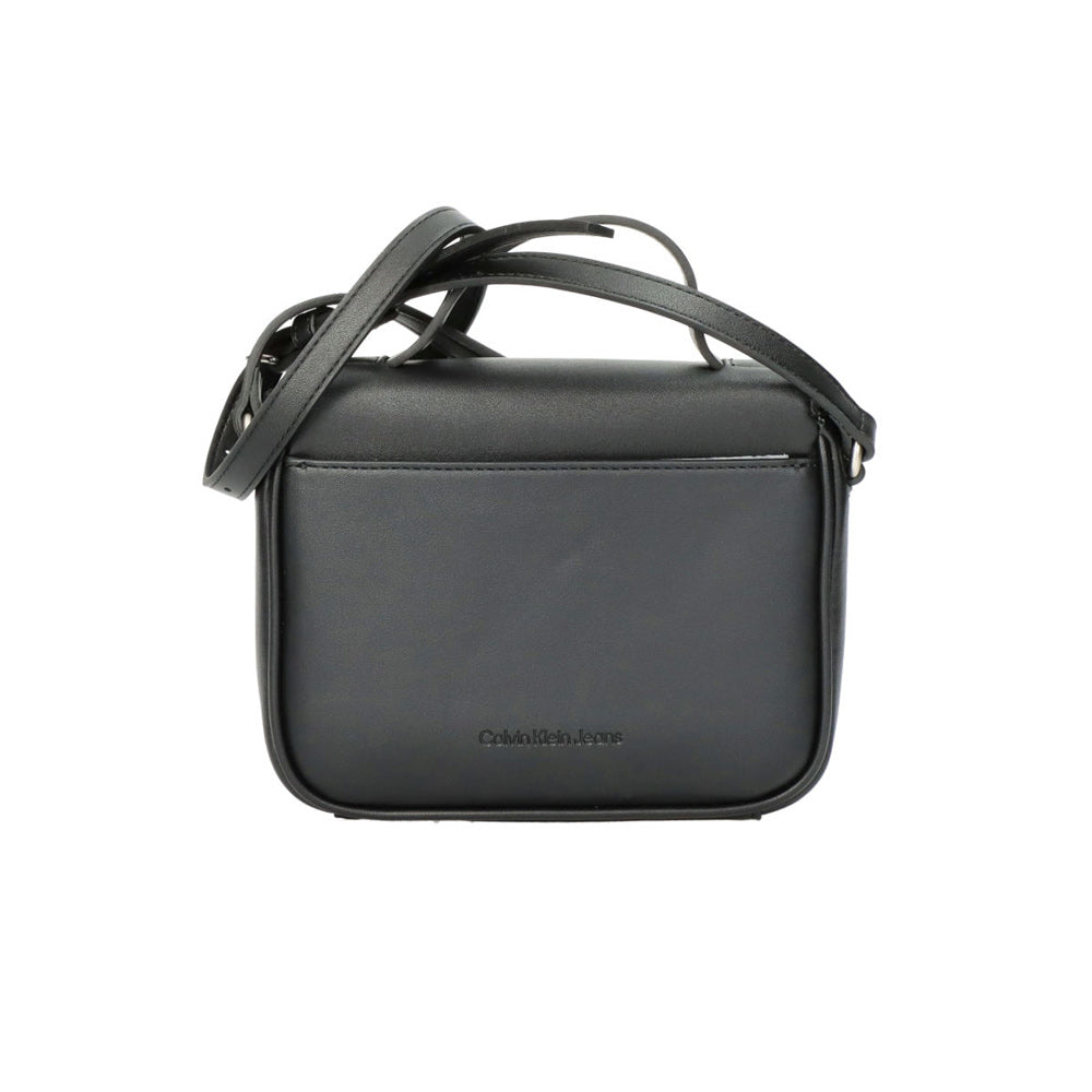 Sculpted Flap Bag - Black Multi