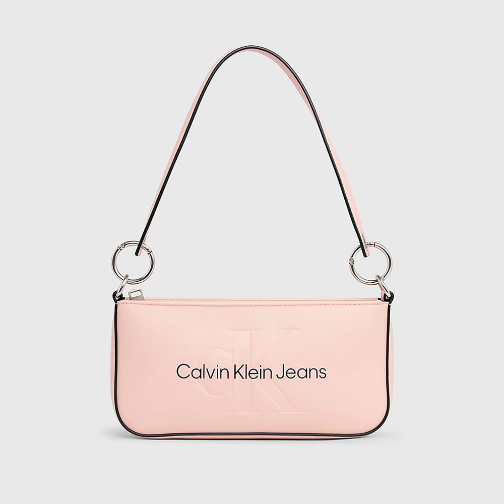 Sculpted Shoulder Pouch25 Mono - Blush Pink