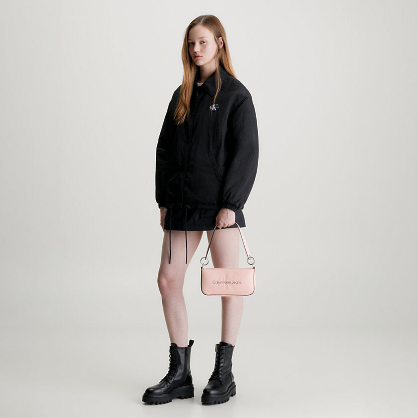 Sculpted Shoulder Pouch25 Mono - Blush Pink