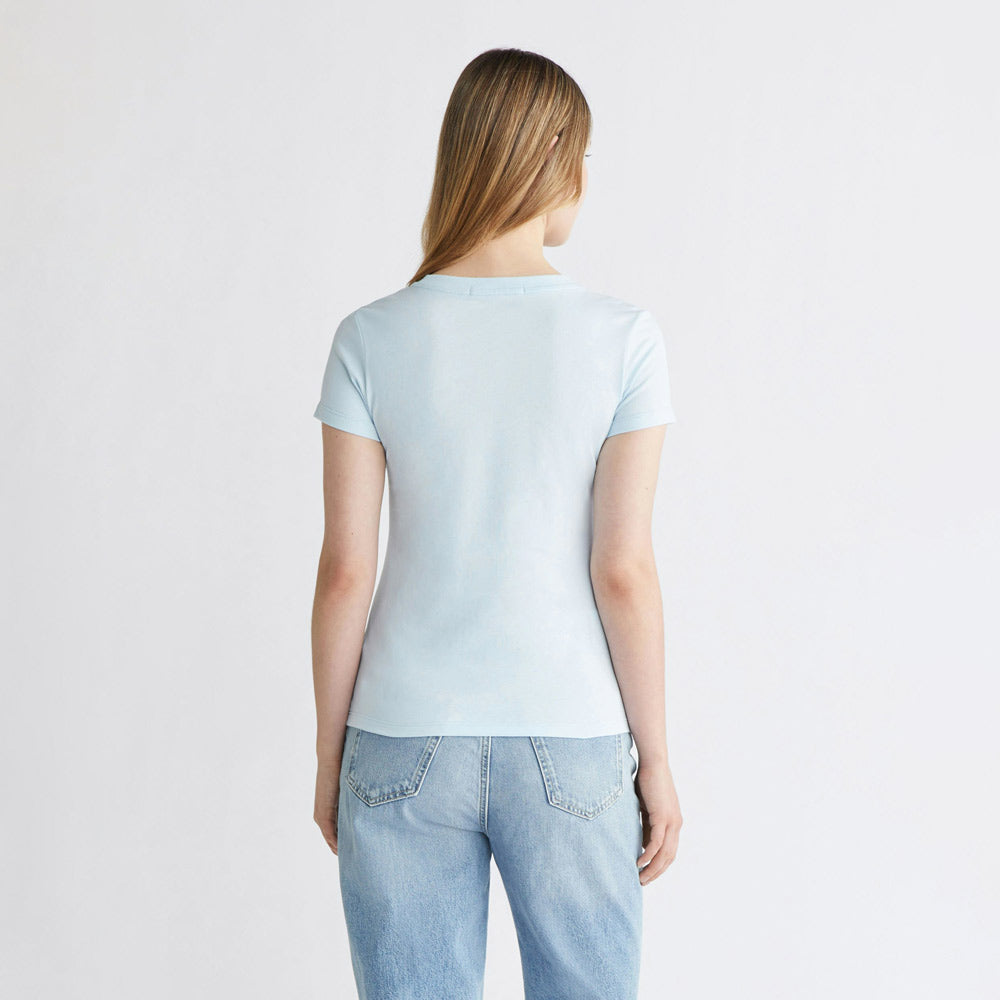 Sequin T-Shirt - Light Blue