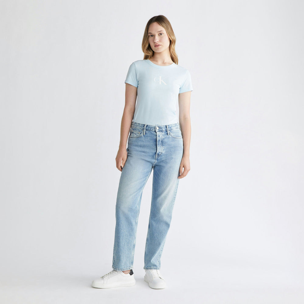 Sequin T-Shirt - Light Blue