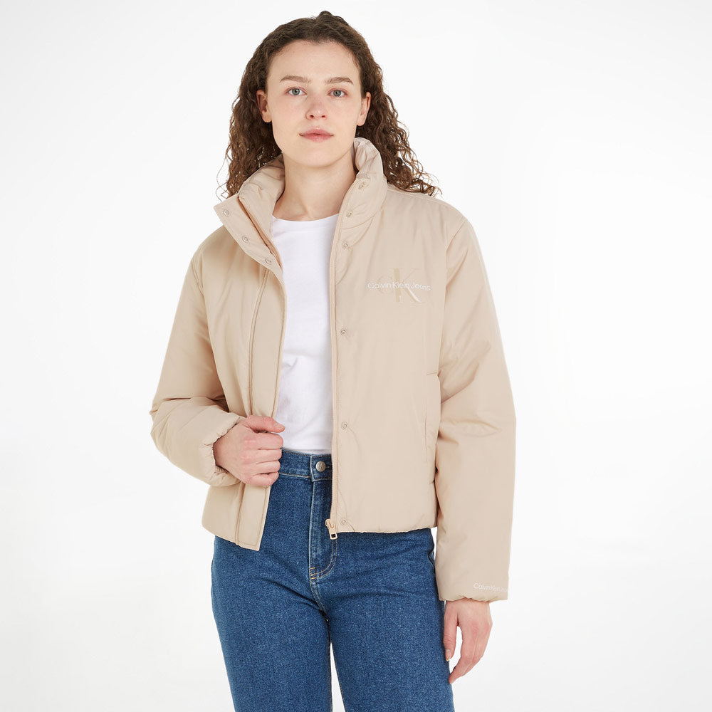 Lightweight Padded Jacket - Beige