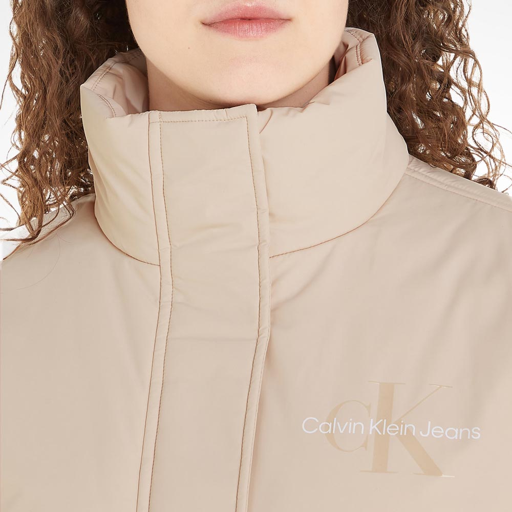 Lightweight Padded Jacket - Beige