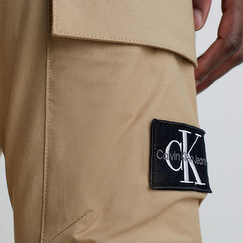 Skinny Washed Cargo Pant - Brown