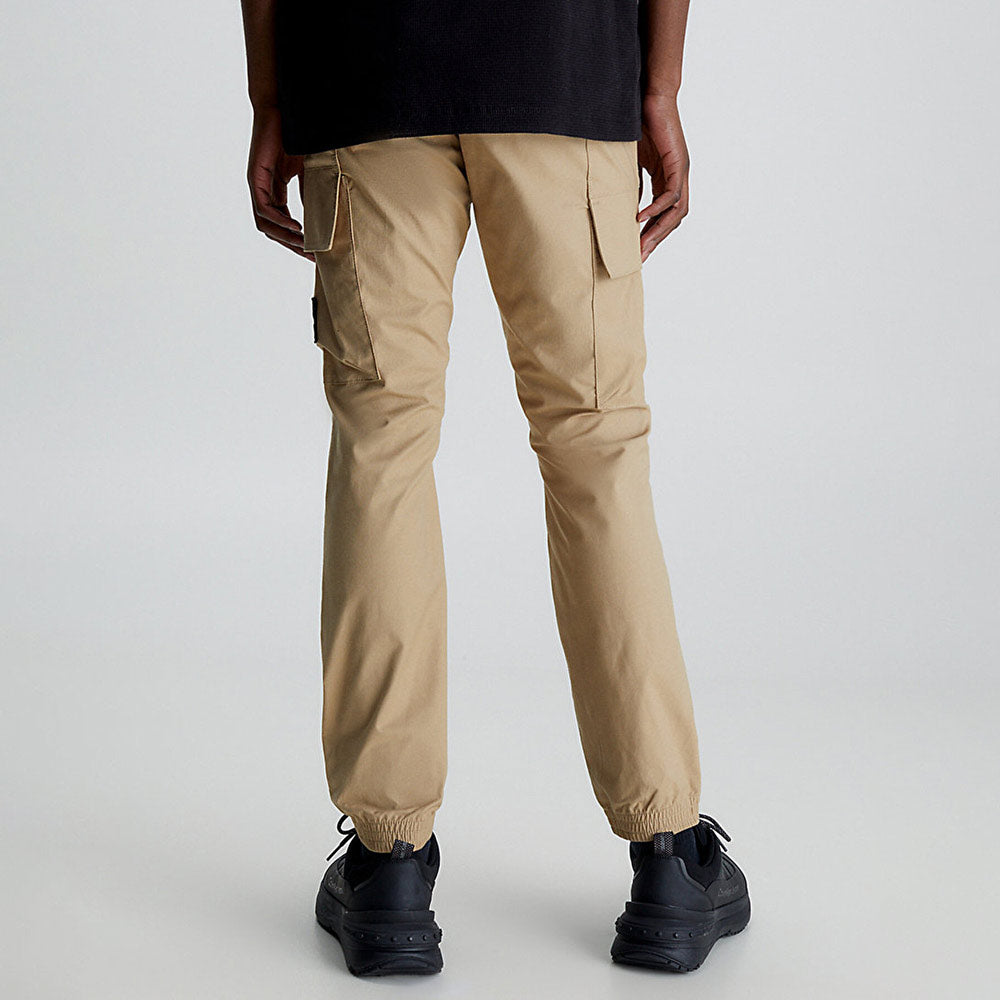 Skinny Washed Cargo Pant - Brown