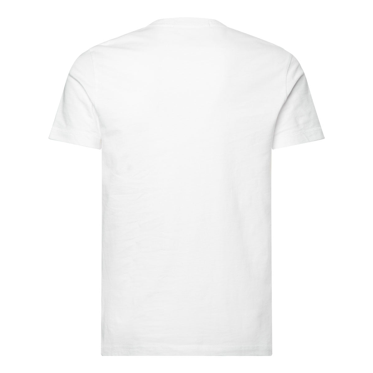 Slim Monogram Cotton T-Shirt - White