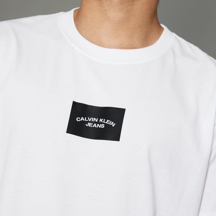 Small Center Box T-Shirt - White