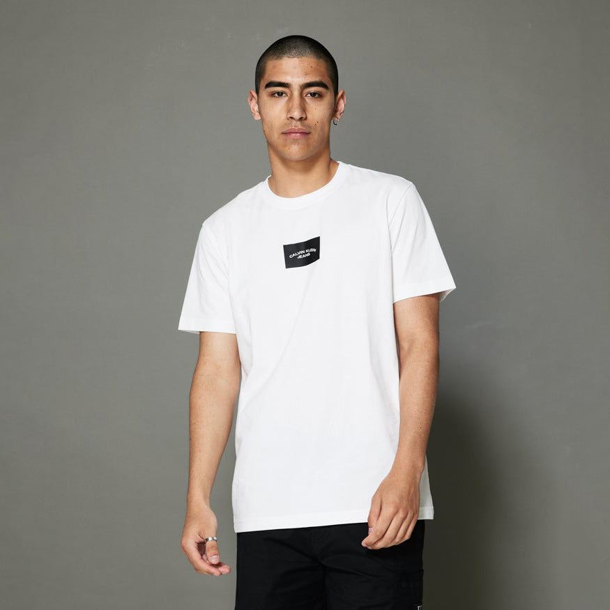 Small Center Box T-Shirt - White