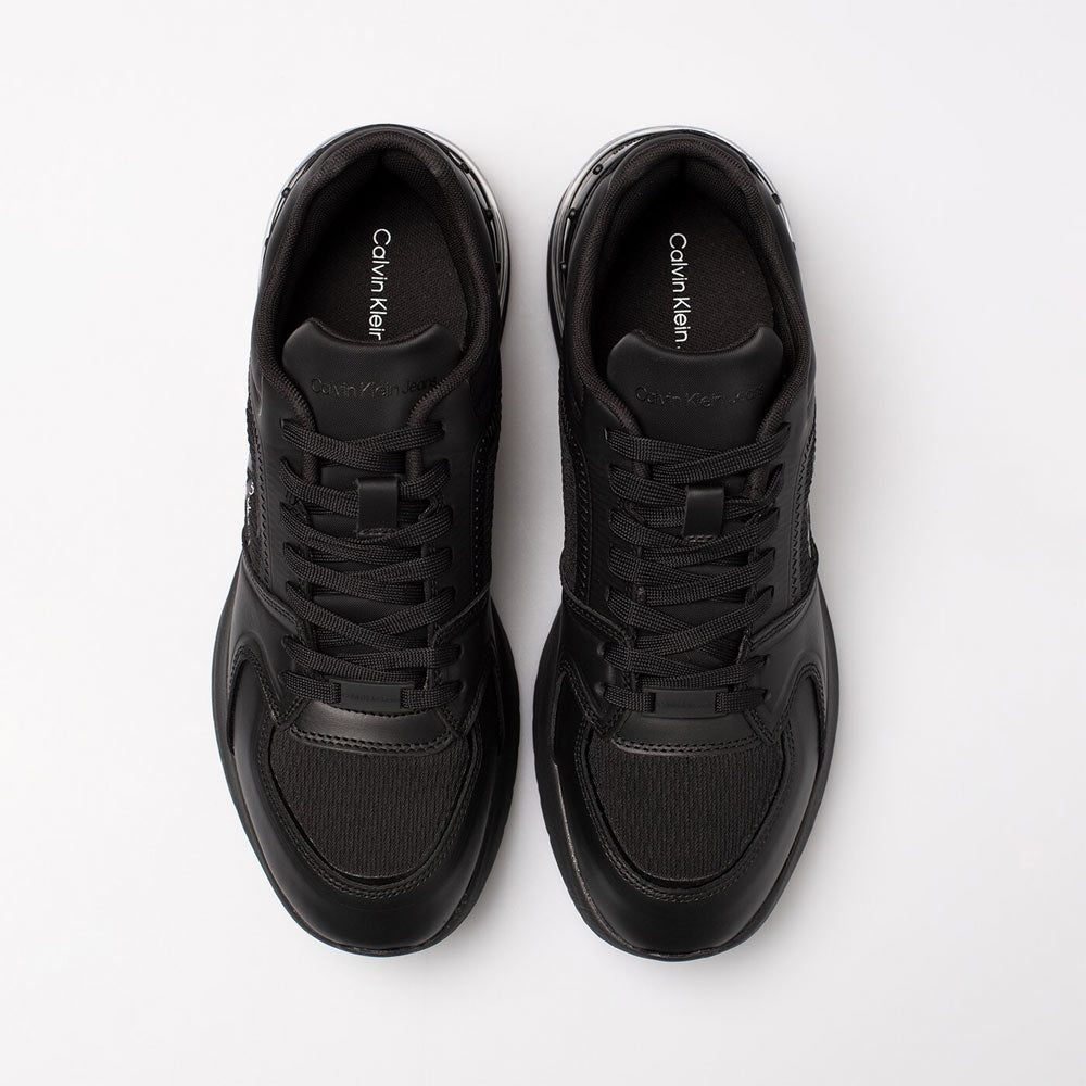 Sporty Runner Comfair Laceup L Sneaker - Black