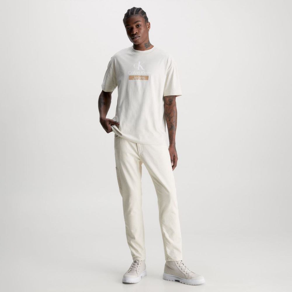Stacked Archival T-Shirt - Off White