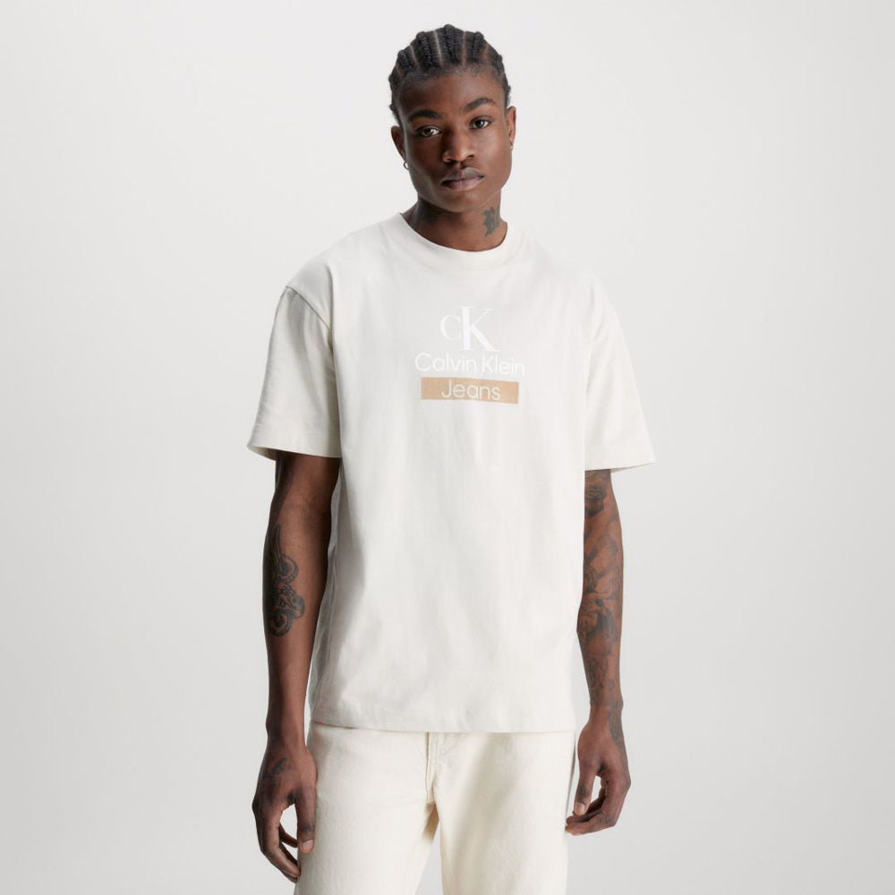 Stacked Archival T-Shirt - Off White