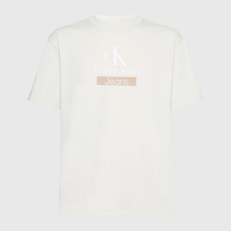 Stacked Archival T-Shirt - Off White