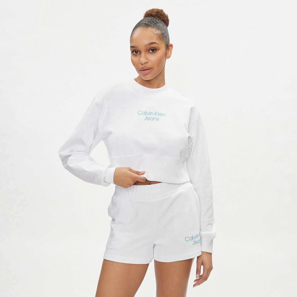 Institutional Sweater - White