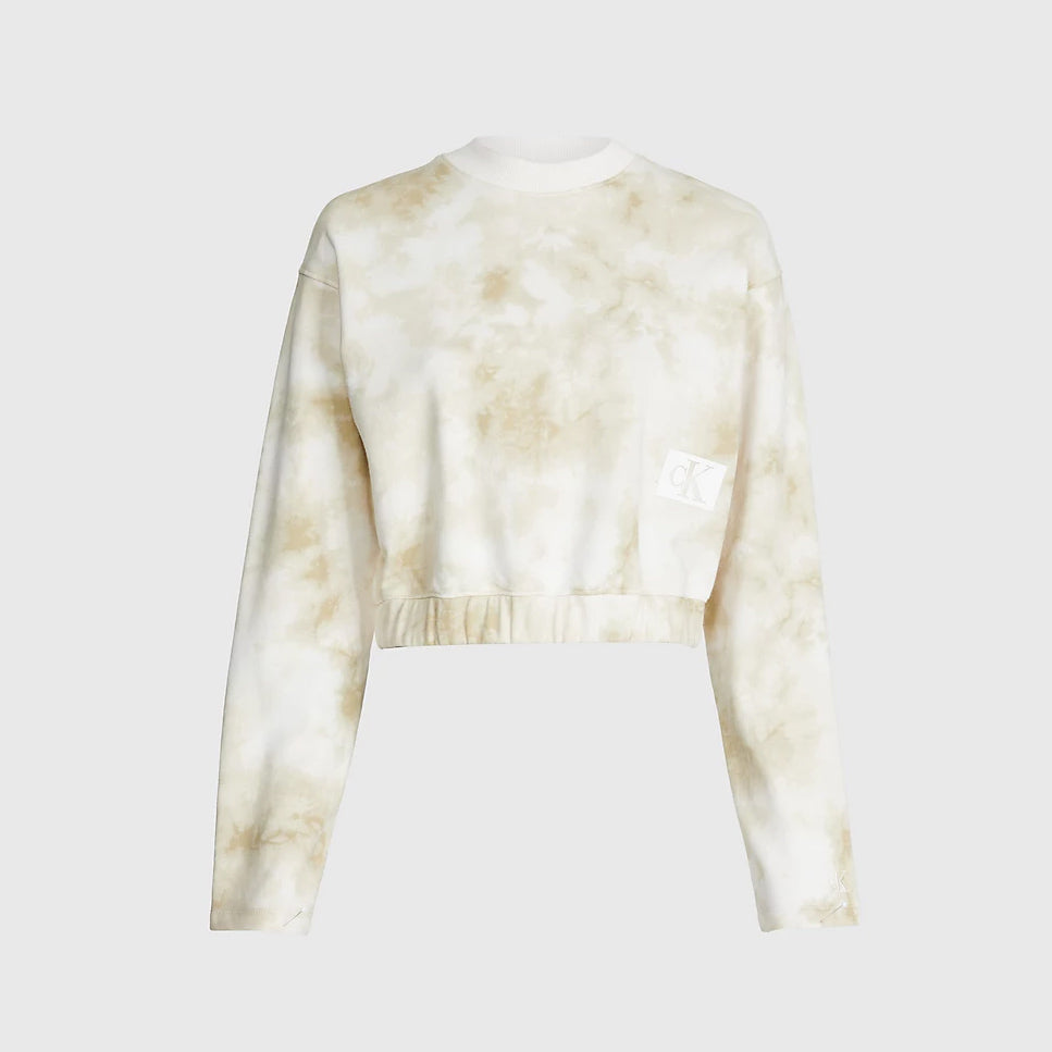 Tie Dye All Over Print Sweatshirt - Print