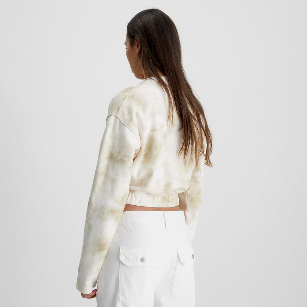 Tie Dye All Over Print Sweatshirt - Print