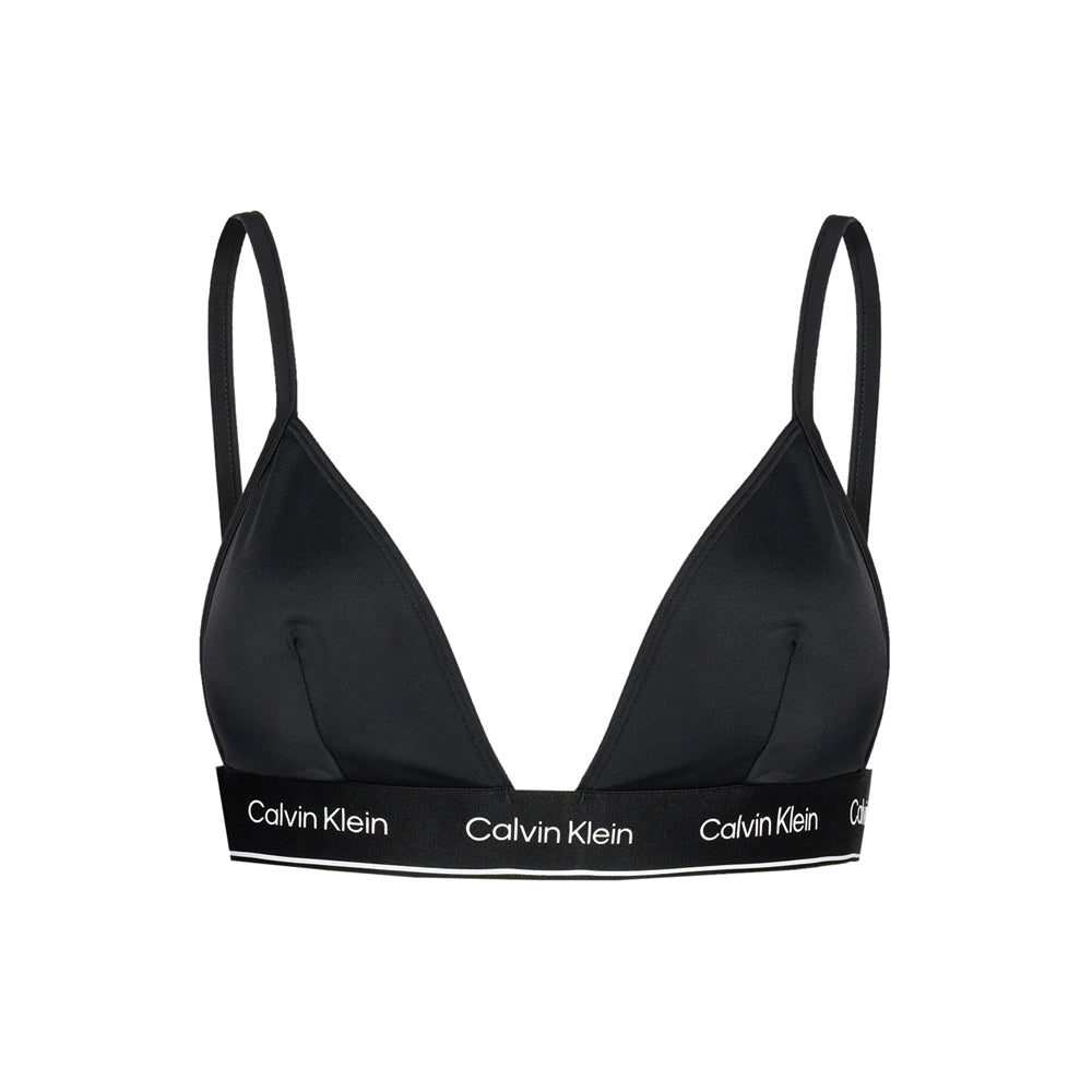 Triangle Swim Bralette - Black