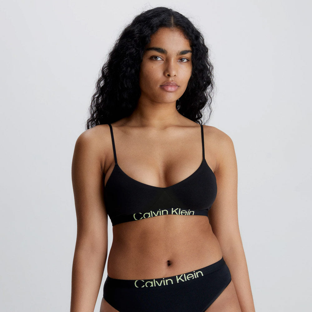 Unlined Bralette - Black Multi