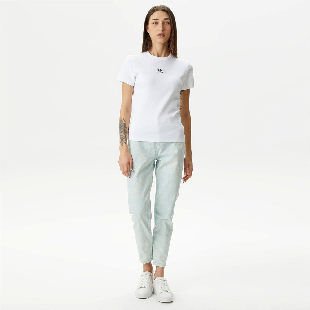 Regular Badge T-Shirt - White
