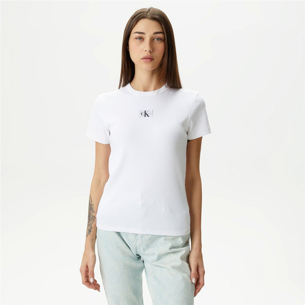 Regular Badge T-Shirt - White
