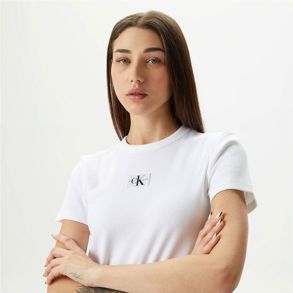 Regular Badge T-Shirt - White