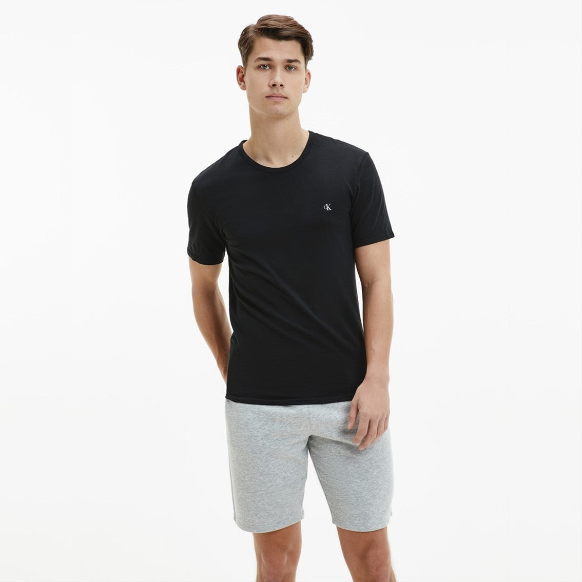 CK 2 Pack Crew Tee Black