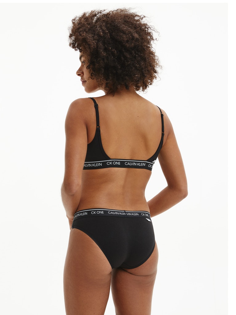 CK One Bikini Repeat Logo Black