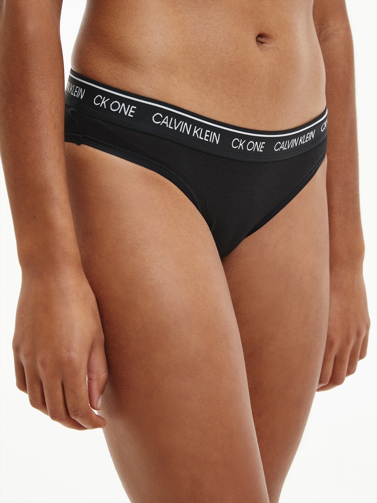 CK One Bikini Repeat Logo Black