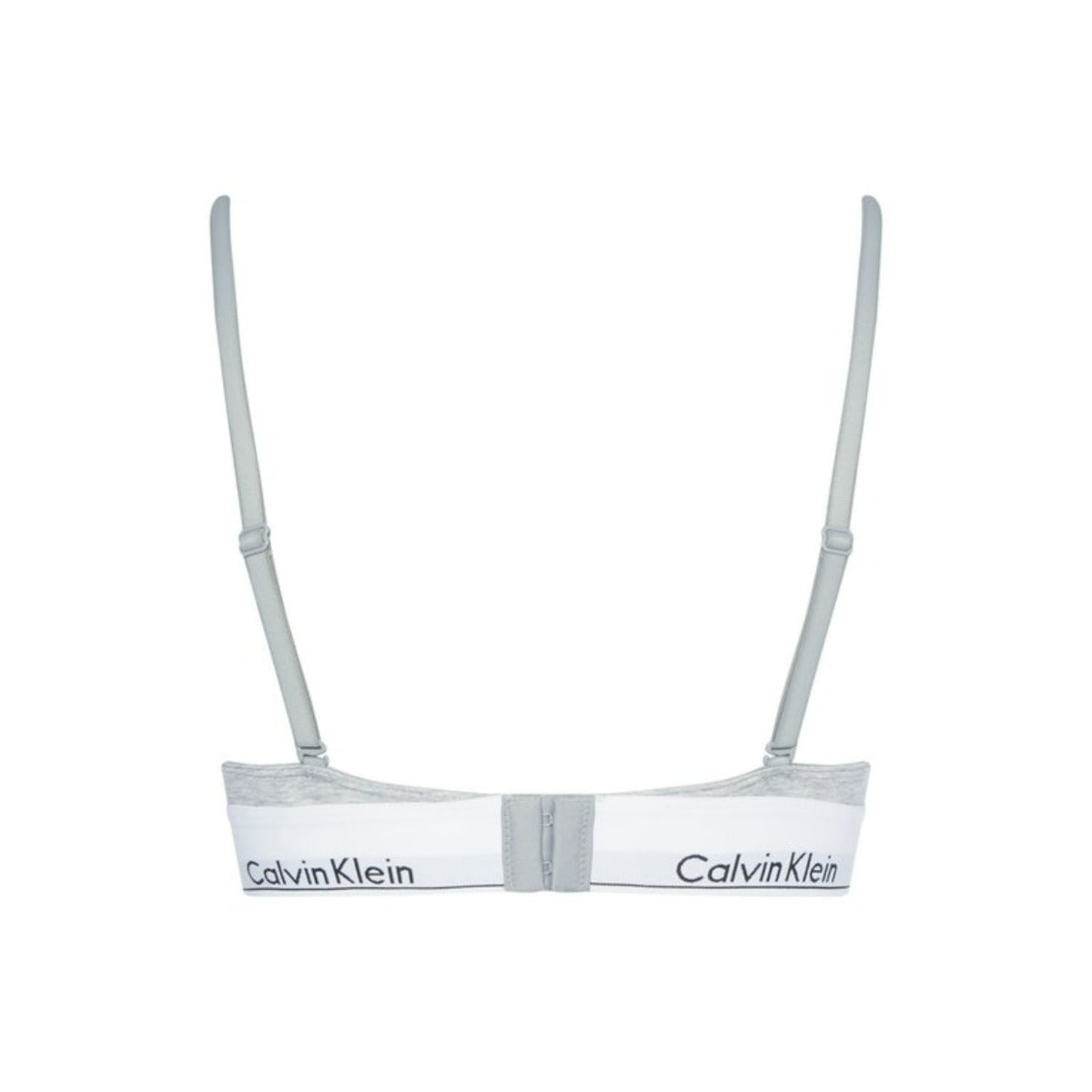CK Triangle Bralette Modern Cotton Grey