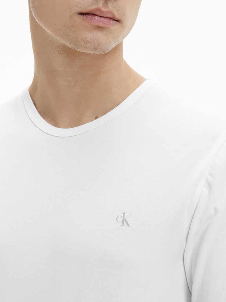 CK 2 Pack Crew Tee White