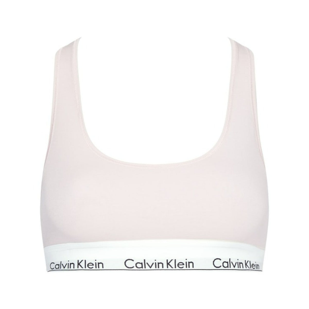 Modern Cotton Racerback Bralette - Pink