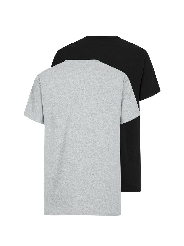CK 2 Pack Crew Tee Black Grey