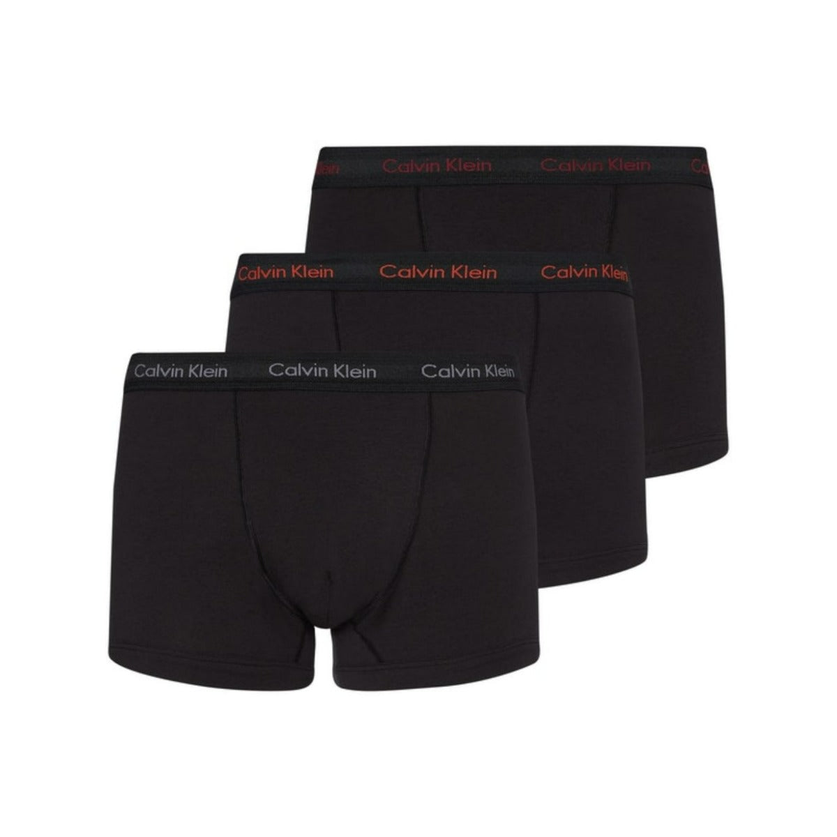 3 Pack Trunks Black Multi