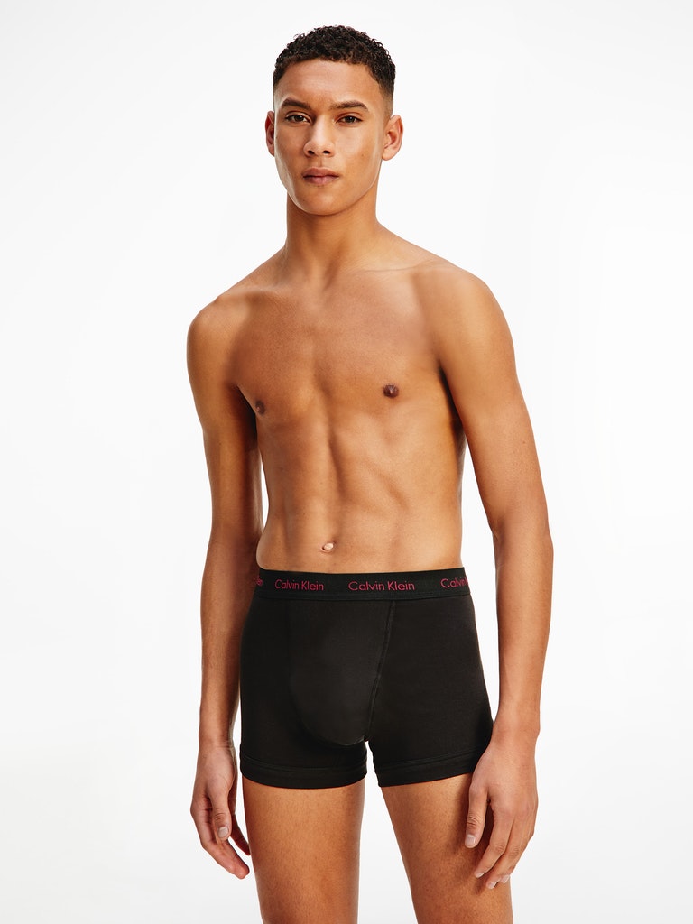 3 Pack Trunks Black Multi