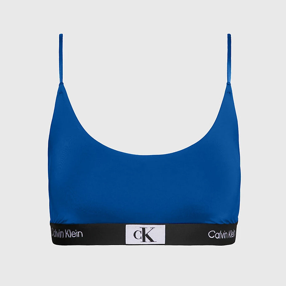 Lined Bralette - Blue
