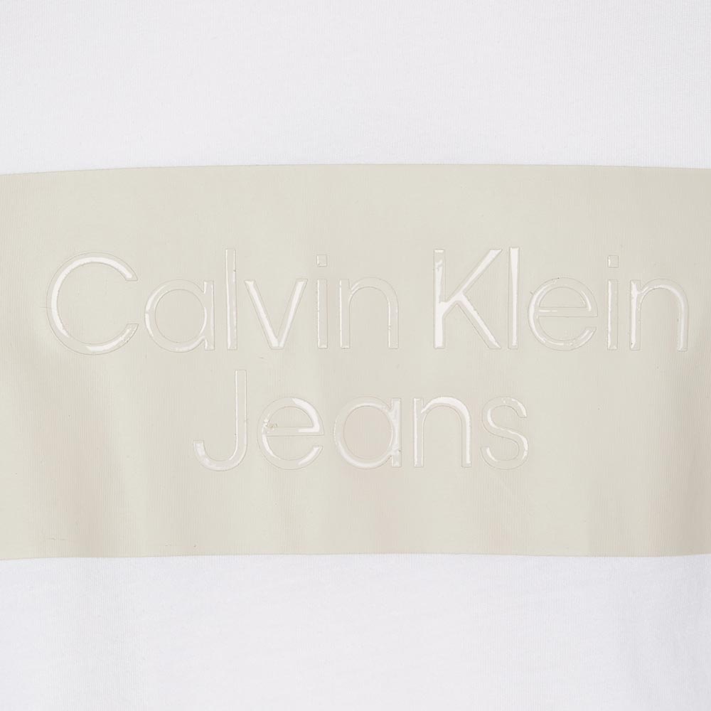 Blocking Institutional Organic Cotton T-Shirt - White