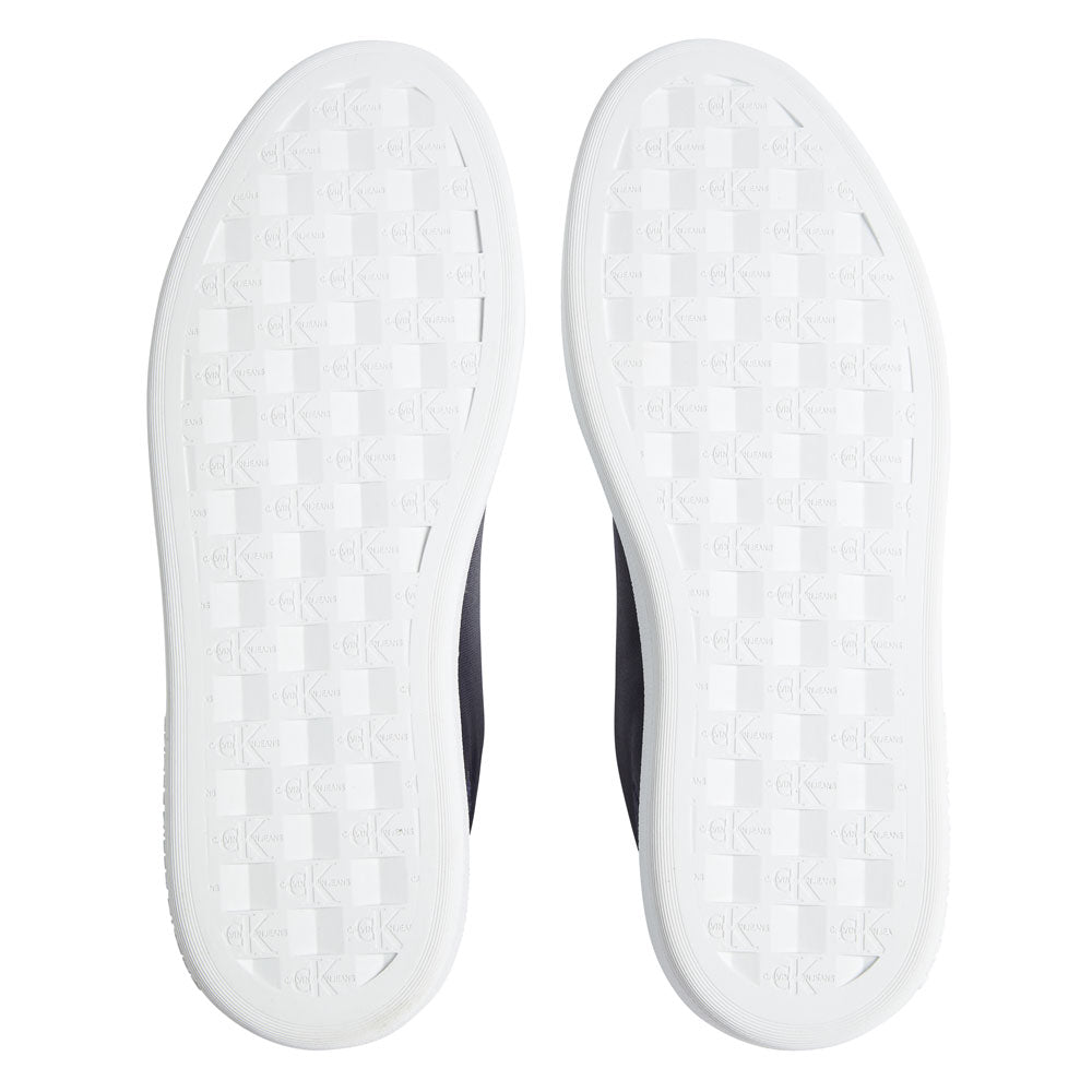 Casual Cupsole Sneakers With White Sole - Navy