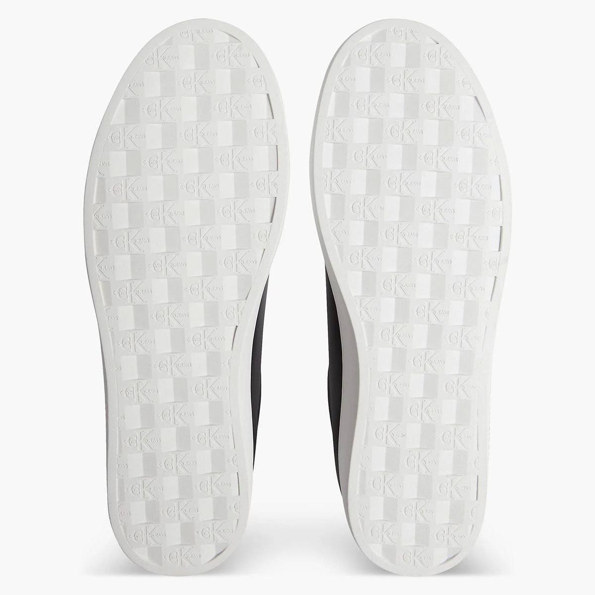 Cupsole Lace-Up Leather Sneaker - Black